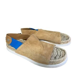 No Brand Suede Slingback Espadrille Sandals Size 9